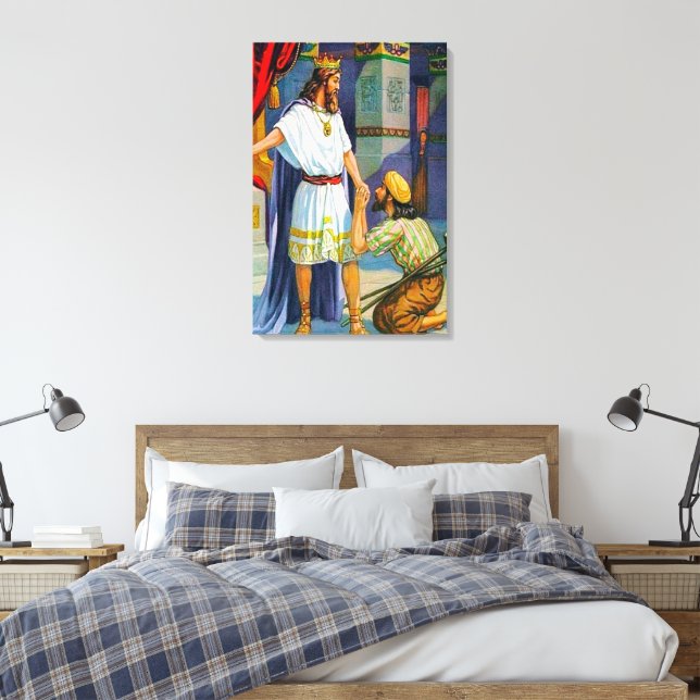 Toile 2 Samuel 9 Kindness to Mephibosheth Canvas (Insitu(Chambre))