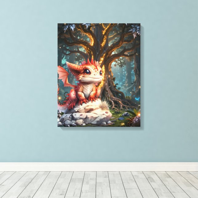Toile # 2Monde de Dragon (Insitu (Plancher de Bois))