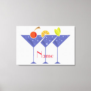 Toile 3 Martini Cocktails Thunder_Cove