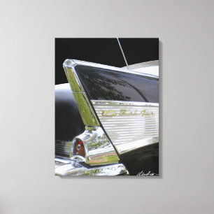 Toile '57 Bel Air "AILERONS " de Chevy