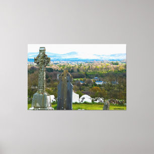 Toile 60 x40 Canvas Imprimer cimetière Vieux Kilcullen