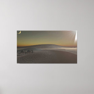 Toile 60' x 40" avec image "Yonder Star"