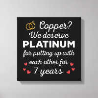 7e Anniversaire de Mariage I - Couple Drôle en Cui