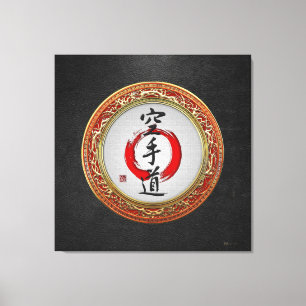 Toile [900] Calligraphie japonaise - Karaté-faites