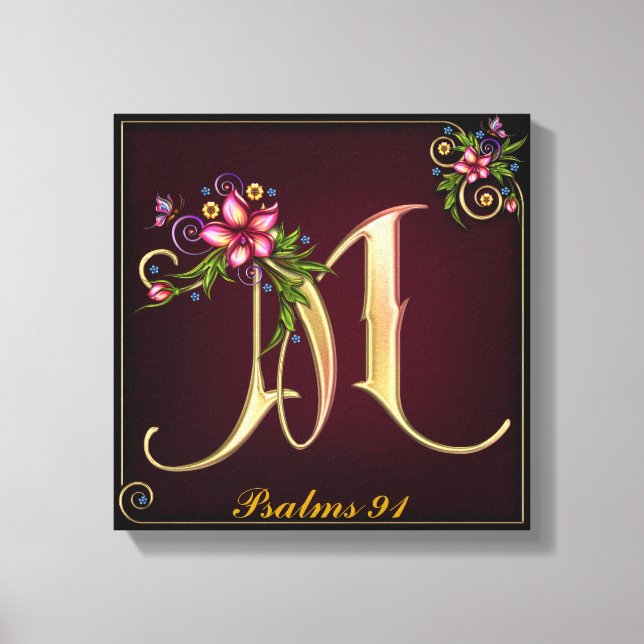 Toile à enveloppement Premium Monogram M (Gloss) (Recto)