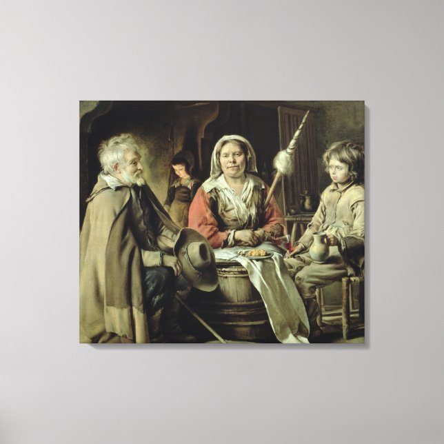 Toile A French Interior, vers 1645 (Recto)