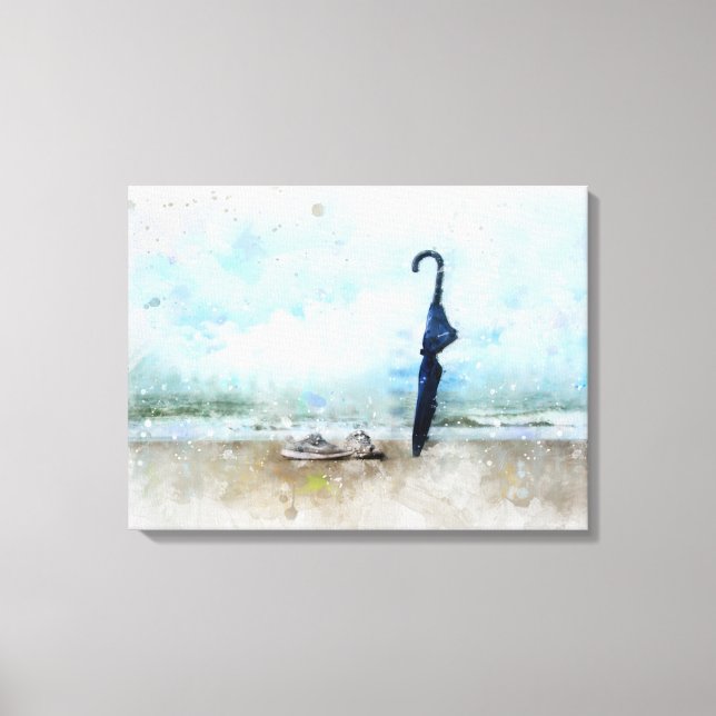 Toile À la plage (Recto)