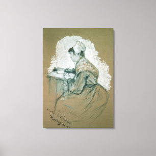 Toile "À l'auteur de St Lazare, 1886-89", s possible