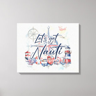 Toile à thème nautique