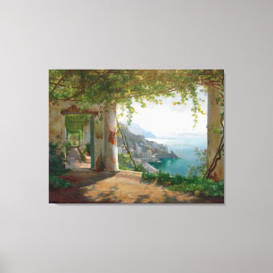 Toile Aagaard Loggia Amalfi Italie Peinture