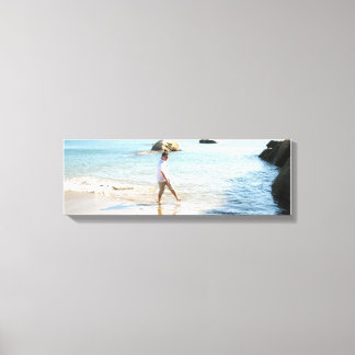 Toile Aaron sur la plage