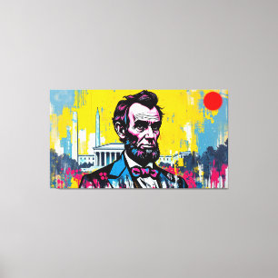 TOILE ABE LINCOLN
