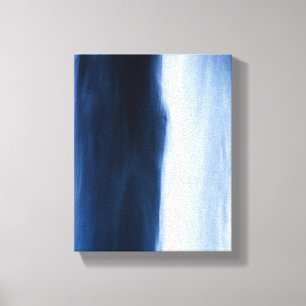 Toile Abrégé sur eau bleue