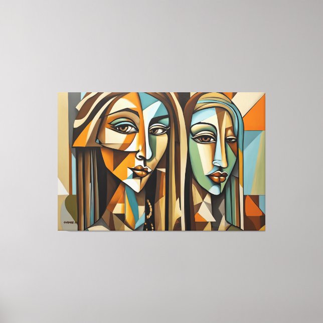 Toile ABSTR_25-081 Tableaux d'art Abstraits Imprimer (Recto)