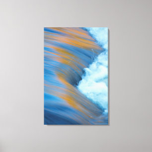 Toile Abstrait d'eau bleue, Canada