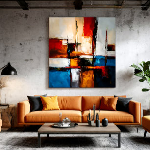 Toile Abstrait moderne : Artistérie artisanale