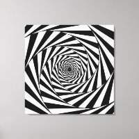 Abstrait noir et blanc spirale escalier art