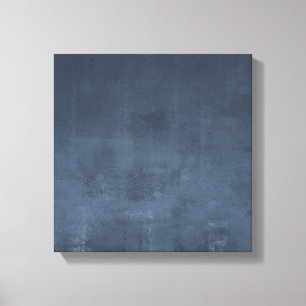 Toile abstrait rustique bleu marine moderne