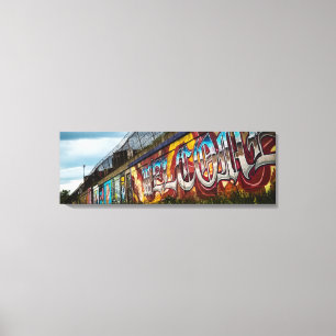 Toile Accueil des couleurs  Mural  Street Art  Chicago 2