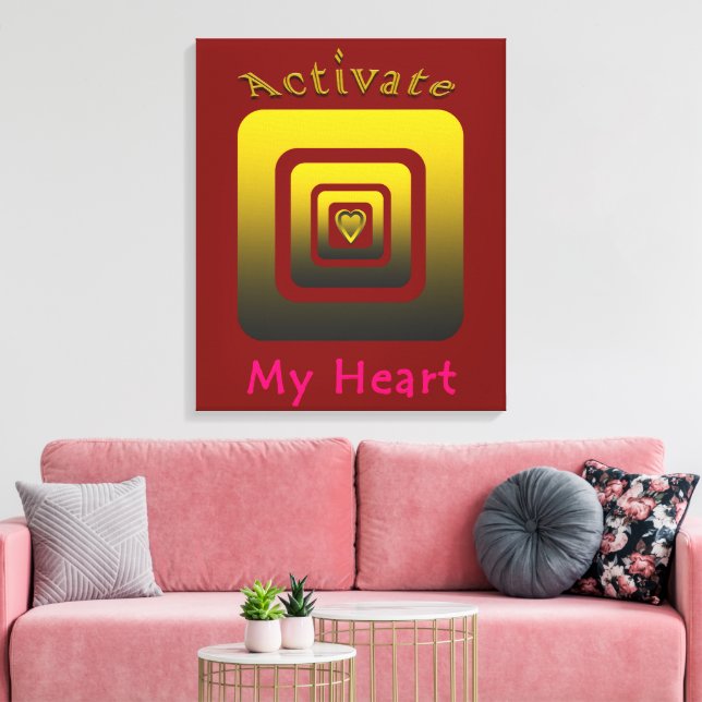 Toile Acrílica Activate My Heart (Insitu(Salon))