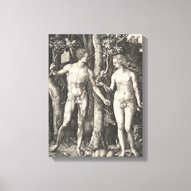Toile Adam et Eve, 1504 (Recto)