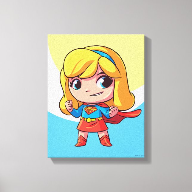 Toile Adorable Stance Supergirl (Recto)