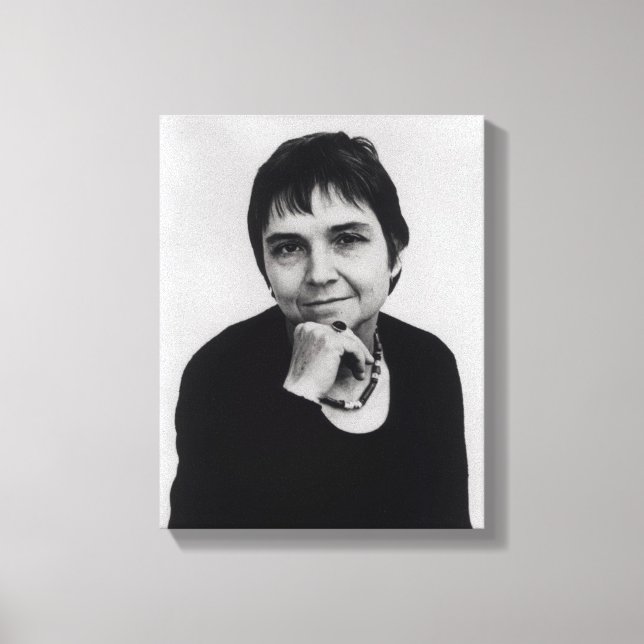 Toile Adrienne Cecile Rich, années 1970 (Recto)