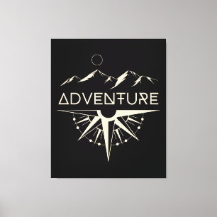 Toile Adventure Compass Mountains