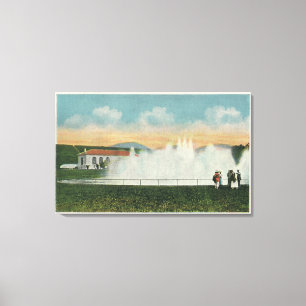 Toile Aération de l'eau au réservoir d'Ashokan