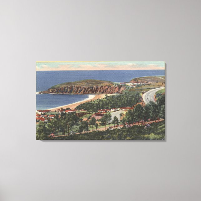 Toile Aérien d'Emerald Bay (Recto)