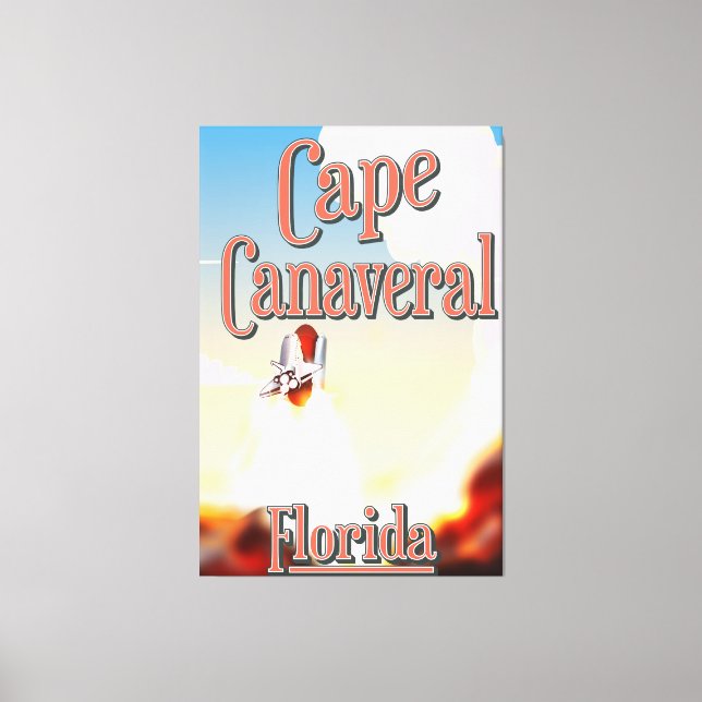 Toile affiche de voyage du cap (Recto)