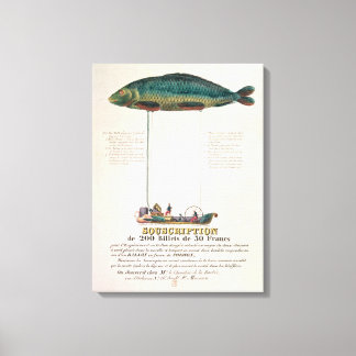 Toile Affiche publicitaire de l'abonnement