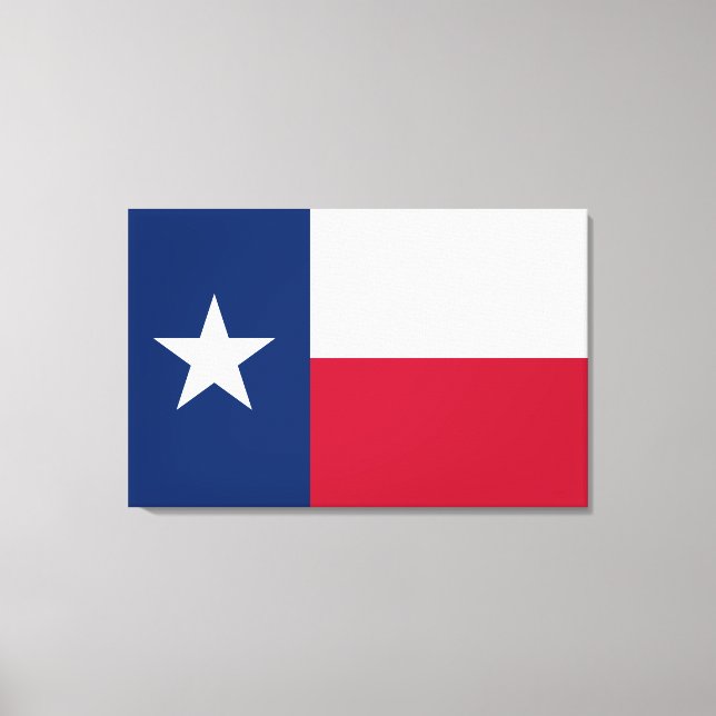 Toile Afficher vos couleurs - Texas (Recto)