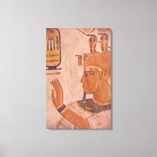 Toile Afrique, Égypte, Vallée des Rois. Mur de la tombe