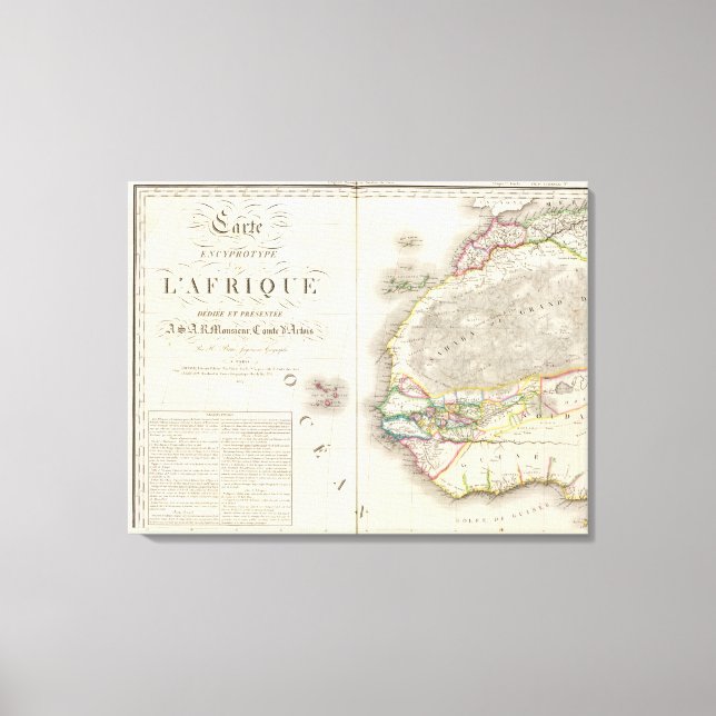 Toile Afrique Nord-Ouest (Recto)