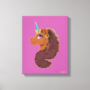 Toile Afro Unicorn Unique