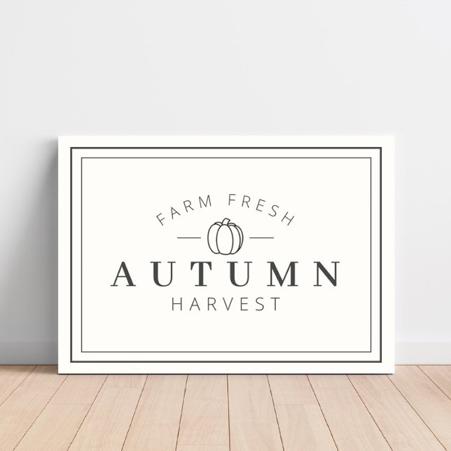 Toile Agritourisme frais automne récolte canvas d'automn (Créateur téléchargé)