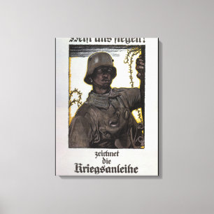 Toile Aidez-nous à gagner ! (1917)_Affiche de propagande