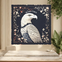 Aigle patriotique en ivoire doux | Art de l'hérita
