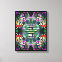 Aimer Citation Monarque Papillon Inspirational