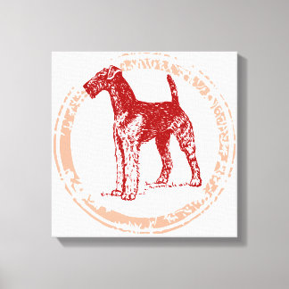 Toile Airedale Terrier