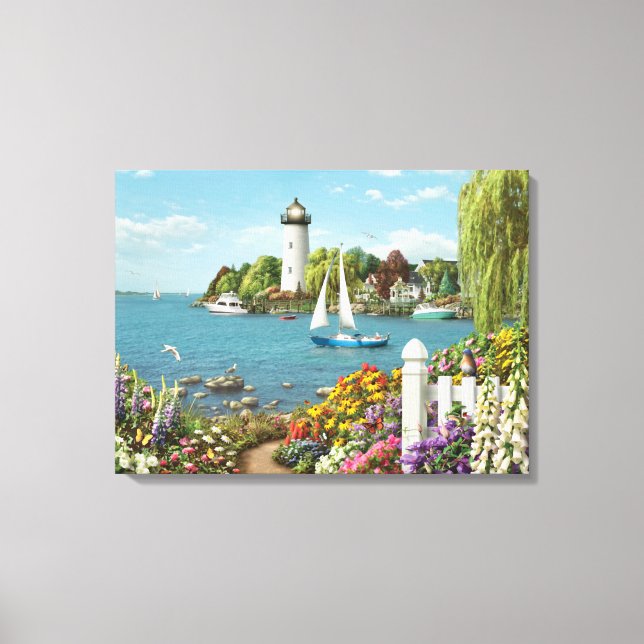 Toile Alan Giana "By the Bay" Imprimer (Recto)
