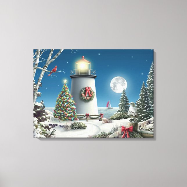 Toile Alan Giana "La nuit" Imprimer (Recto)