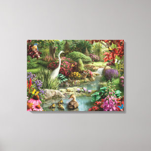 Toile Alan Giana "L'Embrace de la nature" Imprimer