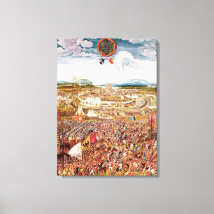 Toile Alesia a assiégé par Jules César