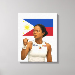 Toile Alexandra Eala - Champion de Guadalajara 2025
