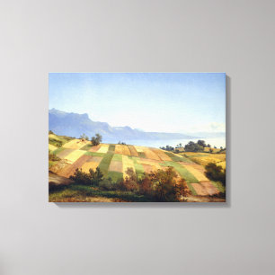 Toile Alexandre Calame Paysage suisse