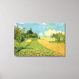Toile Alfred Sisley   le champ de maïs