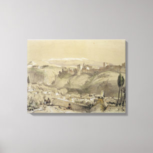Toile Alhambra de l'Albay, des 'croquis et du Dr.