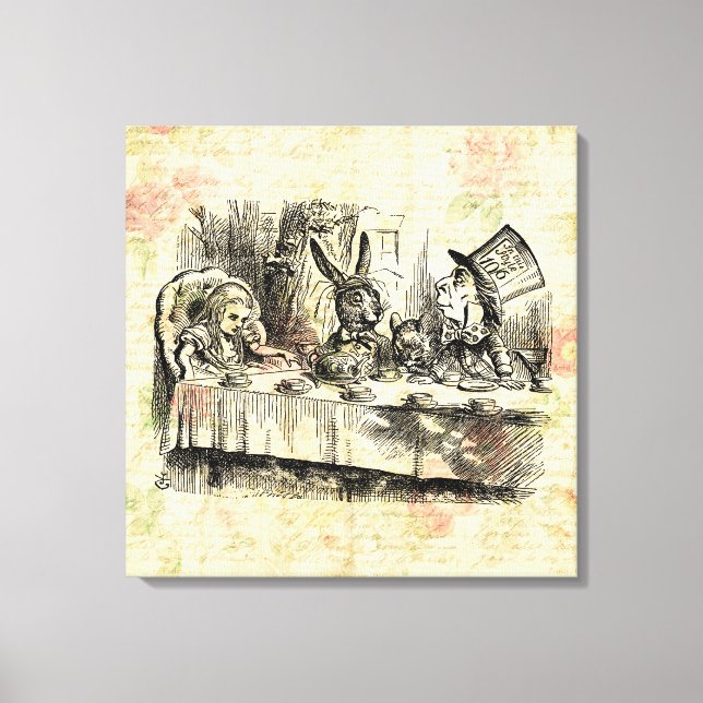 Toile Alice à Wonderland (Recto)